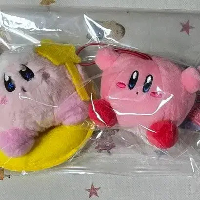 [BUNJANG] Kirby Keychain Plush Set / 별의 커비 키링 인형 2개 일괄 판매합니다