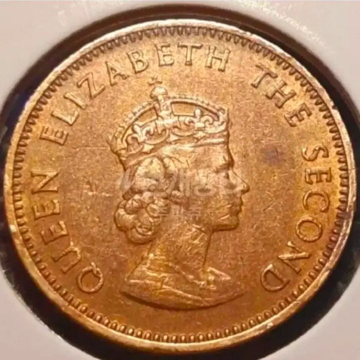[BUNJANG] 1957 Jersey 1/4 Shilling Coin / 영국 저지 1957년 1/4실링.외국주화.주화 화폐 동전
