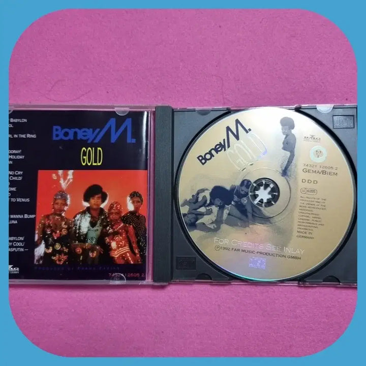 [BUNJANG] Boney M. GOLD 20 SUPER HITS CD German Edition / 보니 M GOLD  CD 미사용 독일반