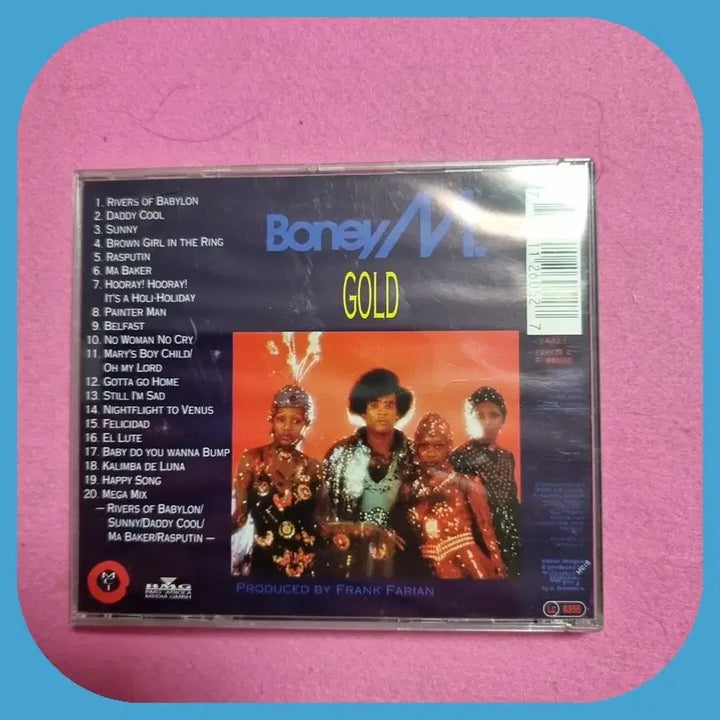 [BUNJANG] Boney M. GOLD 20 SUPER HITS CD German Edition / 보니 M GOLD  CD 미사용 독일반