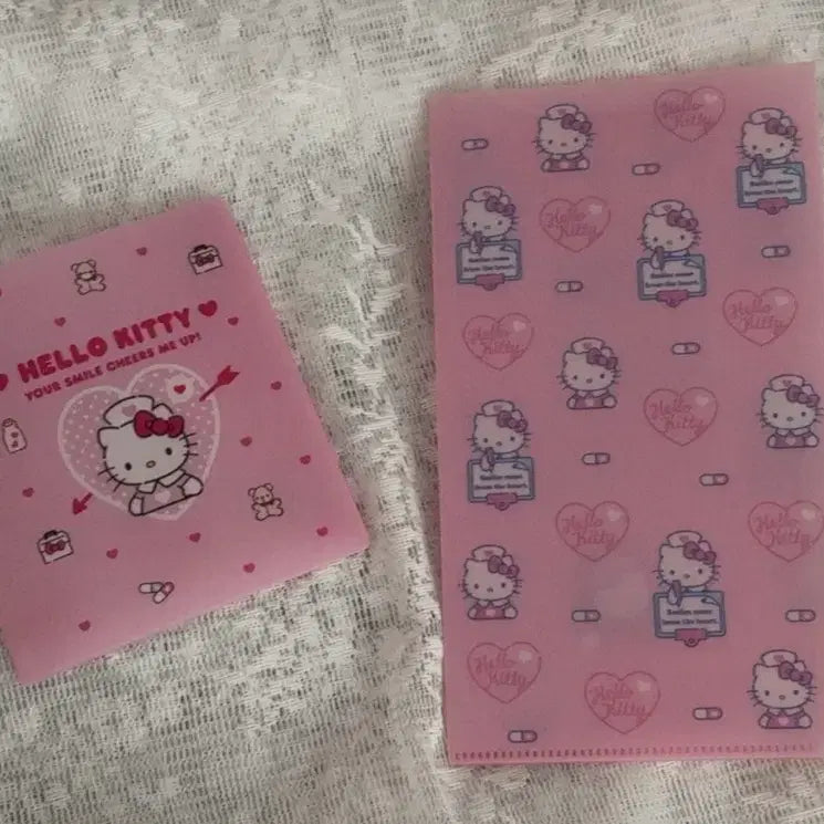 [BUNJANG] Classic Hello Kitty Nurse Set (Bundle) / 고전 키티 헬로키티 너스 간호사 일괄 3종
