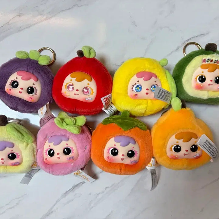 [BUNJANG] Samuel Fruit Face Keyring Full Box / 사무엘 과일 얼굴 키링 풀박스