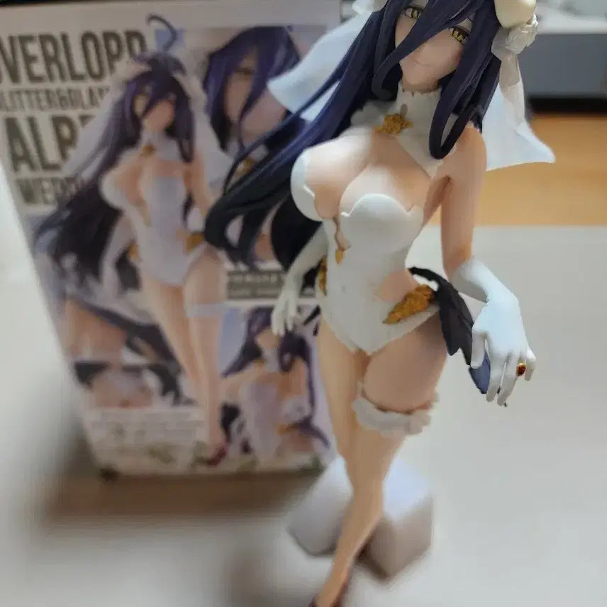 [BUNJANG] Overlord Albedo Wedding Glitter Figure / 오버로드 알베도 웨딩 글리터 피규어