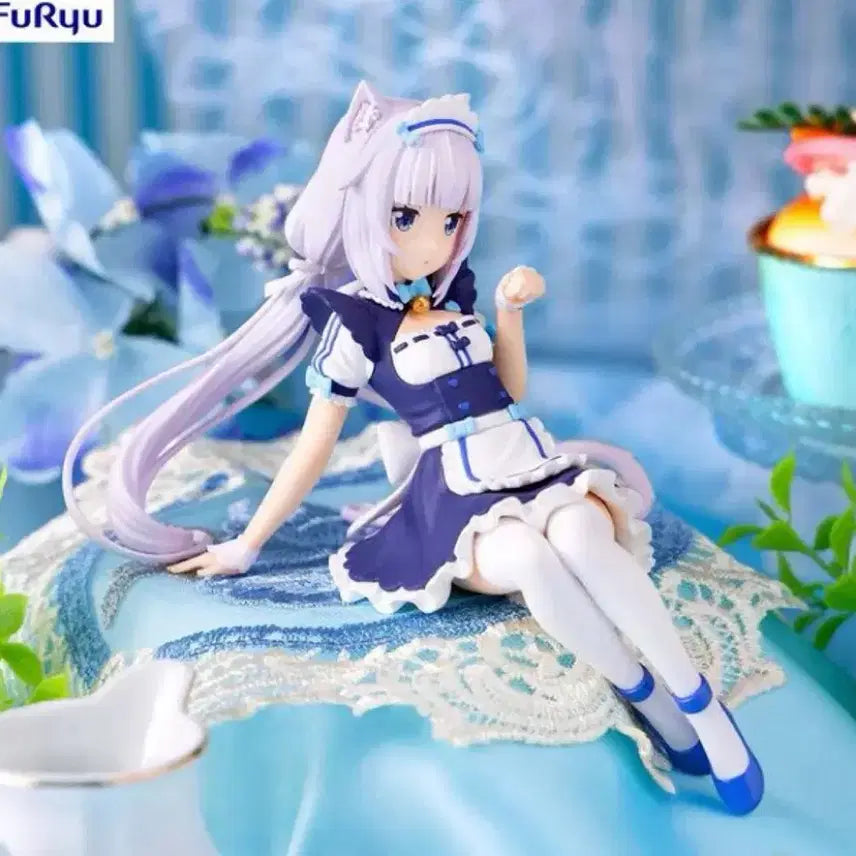 [BUNJANG] Nekopara Vanilla Noodles Stopper Figure / 네코파라 바닐라 누들스토퍼 고전 미소녀 피규어