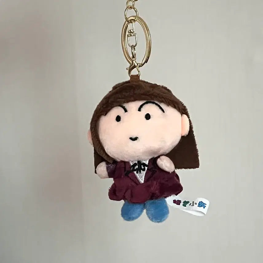 [BUNJANG] Crayon Shin-chan Kong Eyes Doll Keyring / 짱구는못말려 콩눈 인형 키링 수지