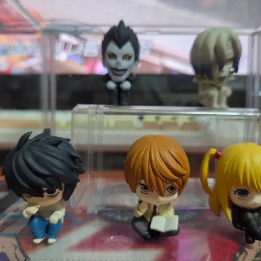 [BUNJANG] Death Note Machi Bokke 5 Types Full Set + Acrylic Case / 데스노트 마치보케 5종 전종세트+아크닐게이스