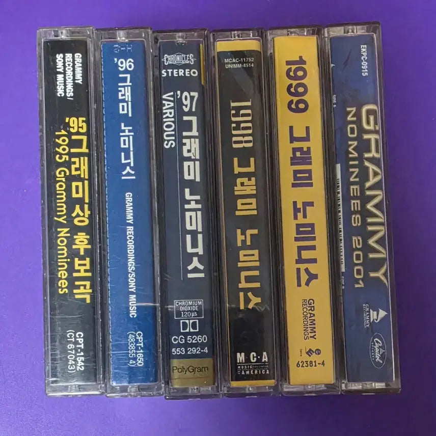 [BUNJANG] Grammy Nominees Cassette Tape Bundle / [개봉/카세트 테이프] 그래미 노미니스(그래미상 후보곡)