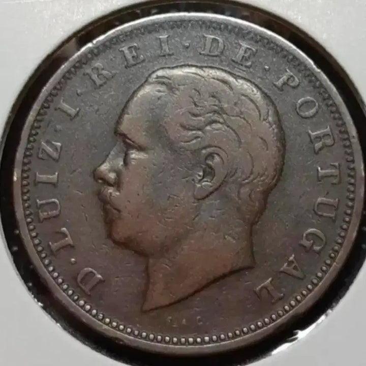 [BUNJANG] Portugal 1883 King Luís I 20 Reis Large Coin / 포르투칼 1883년 루이스1세 20레이스 대형주화.외국주화 주화 화폐 동