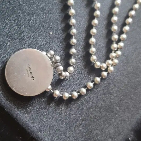 [BUNJANG] Gucci x Adidas Ball Chain Necklace / 아디다스 구찌 콜라보 볼채인 목걸이