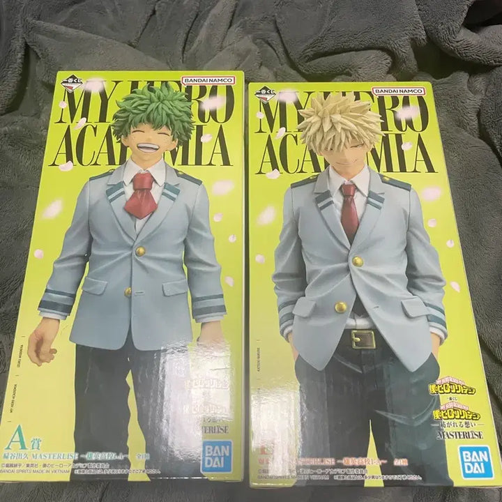 [BUNJANG] My Hero Academia Ichiban Sho - Deku &amp; Bakugo Set (Sealed) / 미개봉)제일복권 히로아카 A. B 미도리야. 바쿠고 미개봉 세트