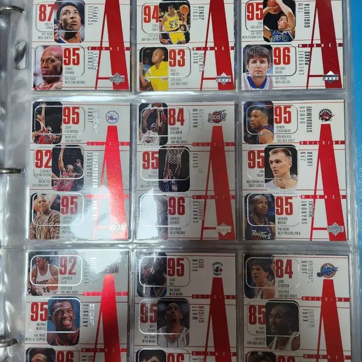 [BUNJANG] 1996-97 Upper Deck Building a Winner Basketball Card Set / 1996-97 Upper Deck "Building a Winner"