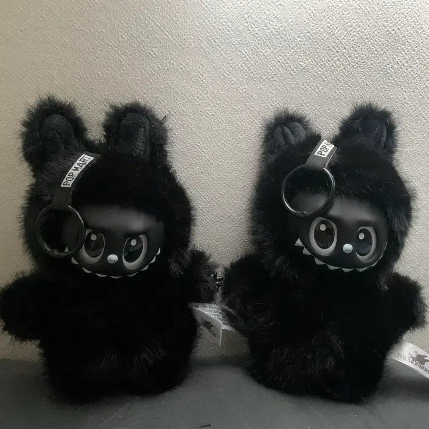 [BUNJANG] Black Rabubu Plush Toy Set / 블랙 라부부