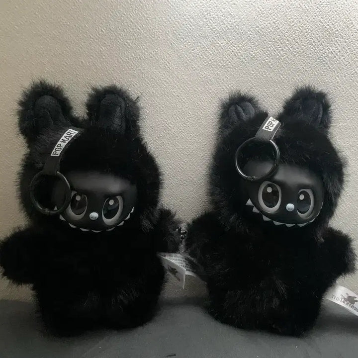 [BUNJANG] Black Rabubu Plush Toy Set / 블랙 라부부
