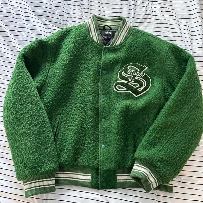 [BUNJANG] Stussy Casentino Varsity Jacket XL / 스투시 카센티노 바시티 자켓 XL