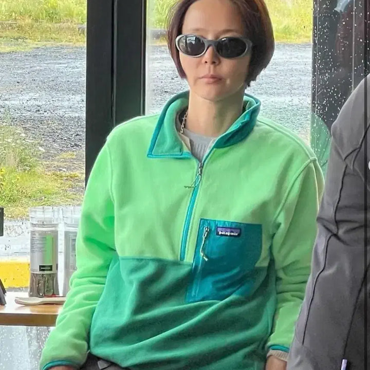 [BUNJANG] Patagonia Micro Dini Fleece Jacket XL / 피타고니아 플리스 마이크로디니 그린 xl