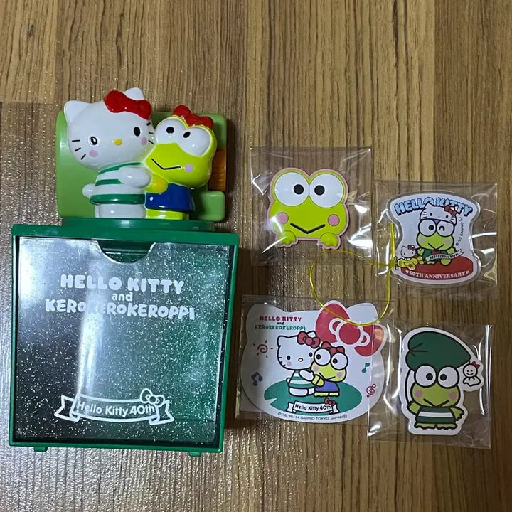 [BUNJANG] Sanrio Keroppi Drawer Magnet Set (4 Types) / 산리오 케로피 케로케로케로피 서랍 마그넷 4종 일괄