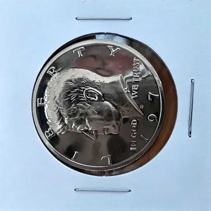 [BUNJANG] 1976 Kennedy Half Dollar Proof Coin - USA Bicentennial / [프루프 등급] 1976년 미국 케네디 하프달러 (독립 200주년 기념