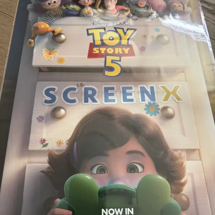 [BUNJANG] Toy Story 5 Movie Poster Set (IMAX, 4DX, ScreenX) / 토이 스토리 5 영화 포스터 3종 (IMAX,4DX,스크린X)