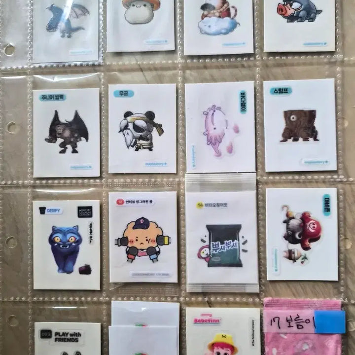 [BUNJANG] MapleStory Sticker Collection / 메이플스토리 띠부띠부씰외