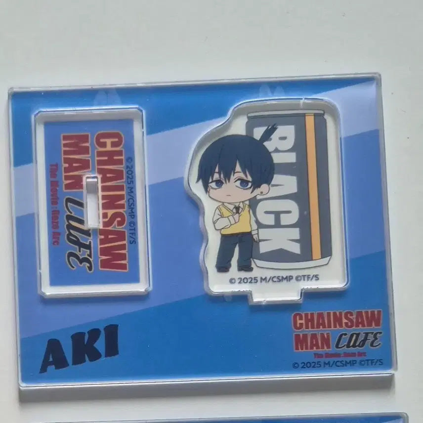 [BUNJANG] Chainsaw Man Aki Collaboration Cafe Acrylic Standee / 체인소맨 아키 콜라보 카페 아크릴 스탠드
