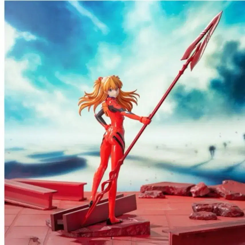 [BUNJANG] Sega Luminasta Asuka &amp; Kaoru Evangelion Figures Bundle Set / 박스 x, 일괄) 세가 루미나스타 에반게리온 아스카 카오루 피규어