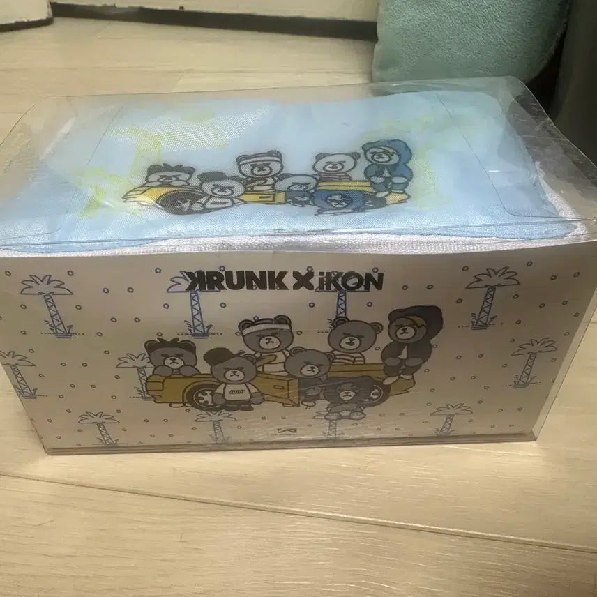 [BUNJANG] Krunk X iKON Collaboration Pouch / KRUNK X IKON yg 아이콘 콜라보 파우치 새상품