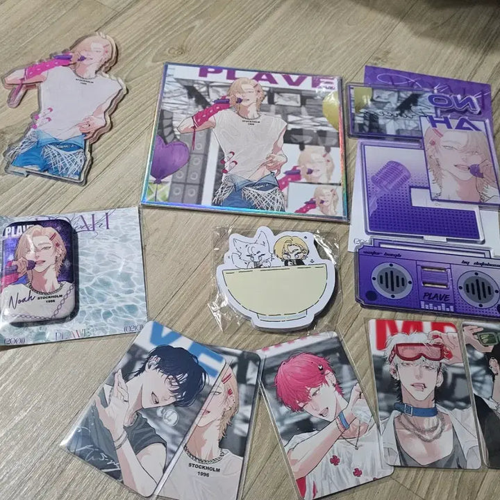 [BUNJANG] PLAVE Noah Han Noah Kawaii Unofficial Goods Bundle Set (Sealed) / 플레이브 노아 한노아 카와 비공굿 일괄 급처 (미개봉)