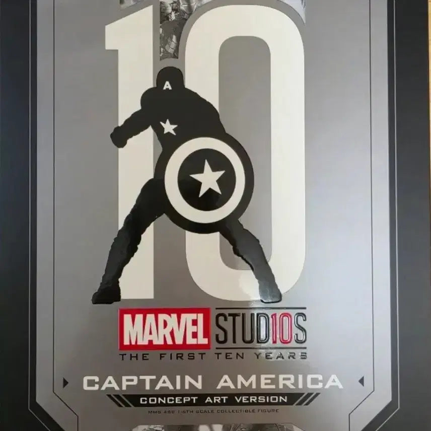 [BUNJANG] Hot Toys Captain America Concept Art Limited Edition / 핫토이 캡틴아메리카 컨셉아트 한정판