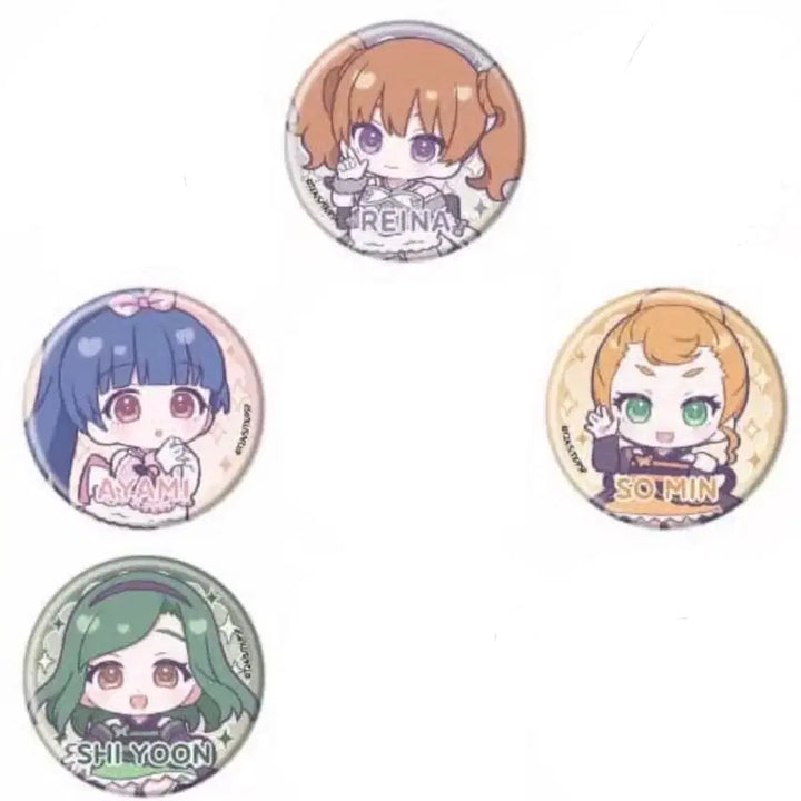 [BUNJANG] Pretty Rhythm Dear My Future EEO SD Can Badge 15th Anniversary / 프리티리듬 디어마이퓨처 eeo sd 캔뱃지 15주년 디마 퓨 공구 프리즘