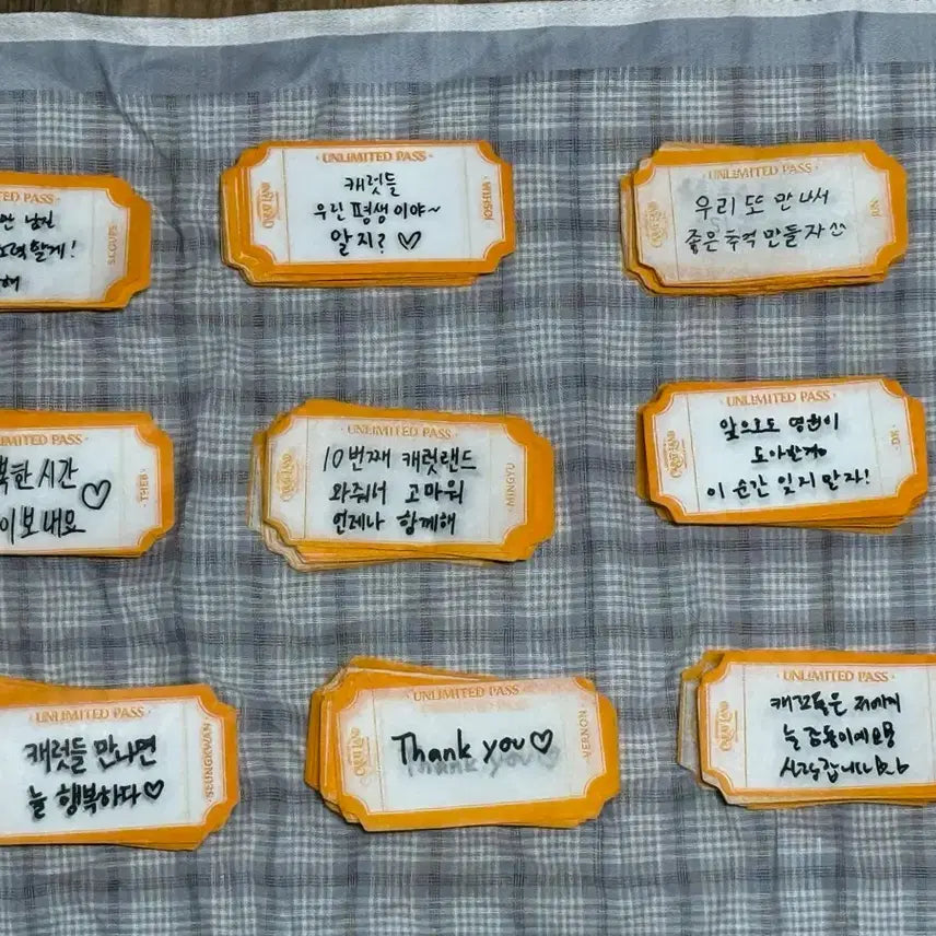 [BUNJANG] Seventeen Caratland Confetti Full Member Set / 세븐틴 캐럿랜드 캐랜 컨페티 전멤버 세트