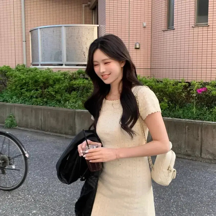 [BUNJANG] Minete Mini Dress / 샵미네트 minete 원피스
