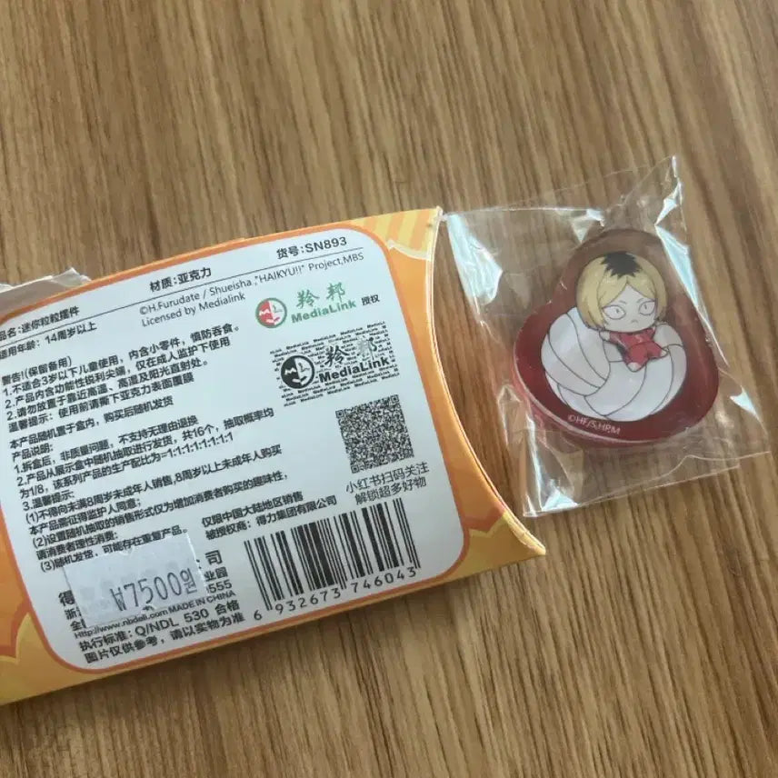 [BUNJANG] Haikyuu!! Kenma Kozume Mini Acrylic Standee / 하이큐 미니 아크릴 코즈메 켄마