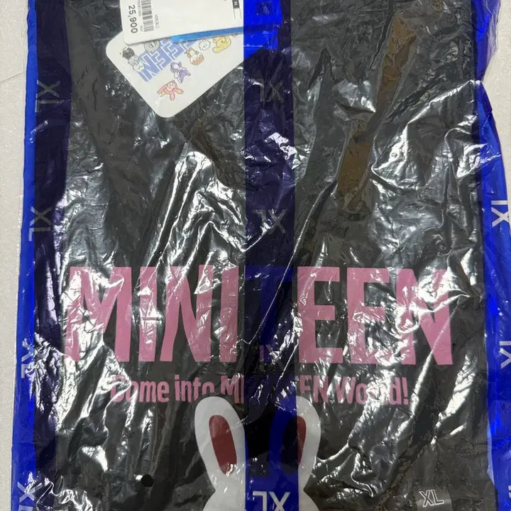 [BUNJANG] SEVENTEEN Mini Teen Cherry T-Shirt XL / 세븐틴 미니틴 쵯체리 반팔티 XL