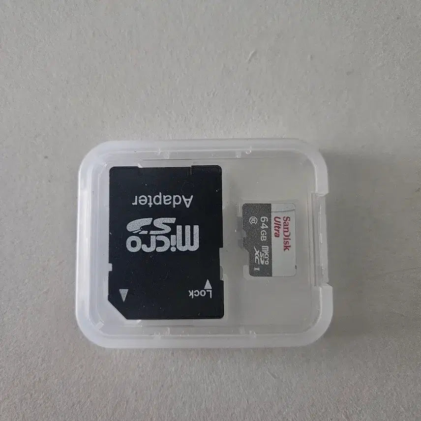 [BUNJANG] SanDisk Ultra Micro SDXC 64GB with Adapter / 샌디스크 울트라 마이크로SDXC 64GB  어댑터
