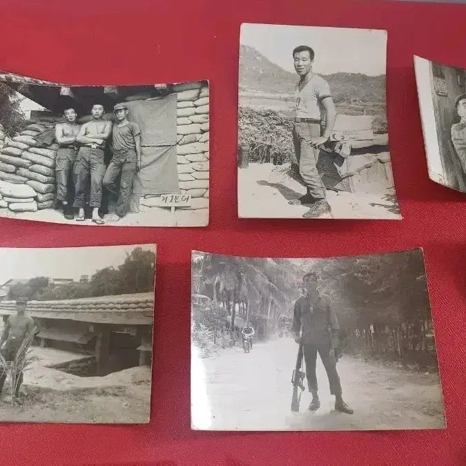 [BUNJANG] 1960s Vietnam War Korean Expeditionary Troops Materials - 15 Items Bundle / 60년 월남파병 군인 자료15장 일괄판매 ~5