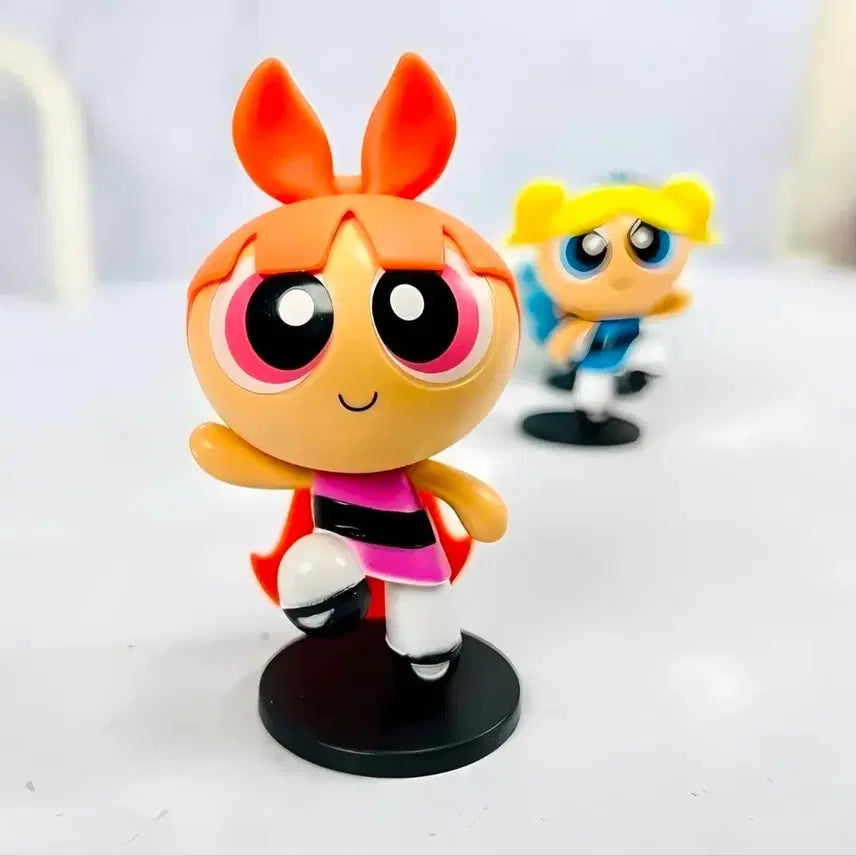 [BUNJANG] Powerpuff Girls 4-Figure Full Set / 파워퍼프걸 피규어 4종풀셋
