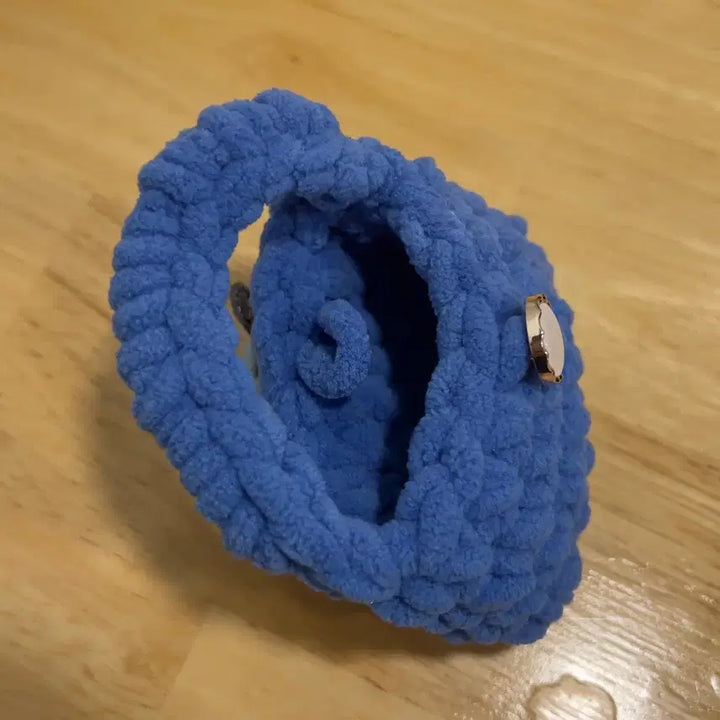 [BUNJANG] Monsters, Inc. Sulley Knit Pouch / 몬스터주식회사 설리반 뜨개 파우치