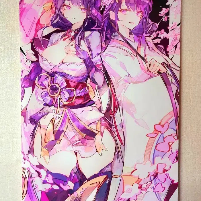 [BUNJANG] Genshin Impact Raiden Shogun Tapestry / 원신 라이덴 태피스트리 판매