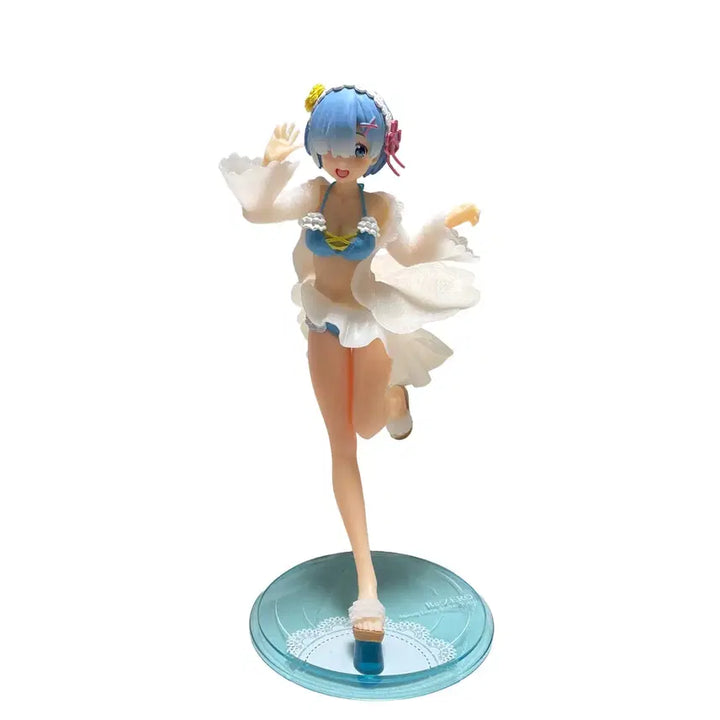 [BUNJANG] Re:Zero Rem Original Frill Swimsuit Version Figure / 리제로 렘 오리지널 프릴 수영복 버전 피규어