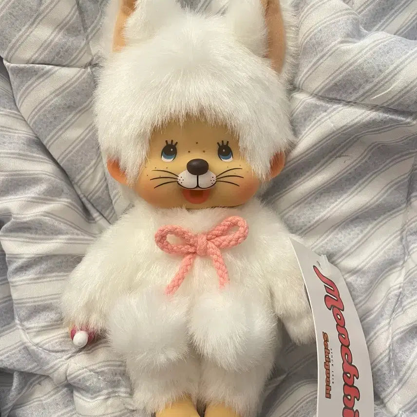 [BUNJANG] Monchhichi Cat Plush / 고양이 몬치치