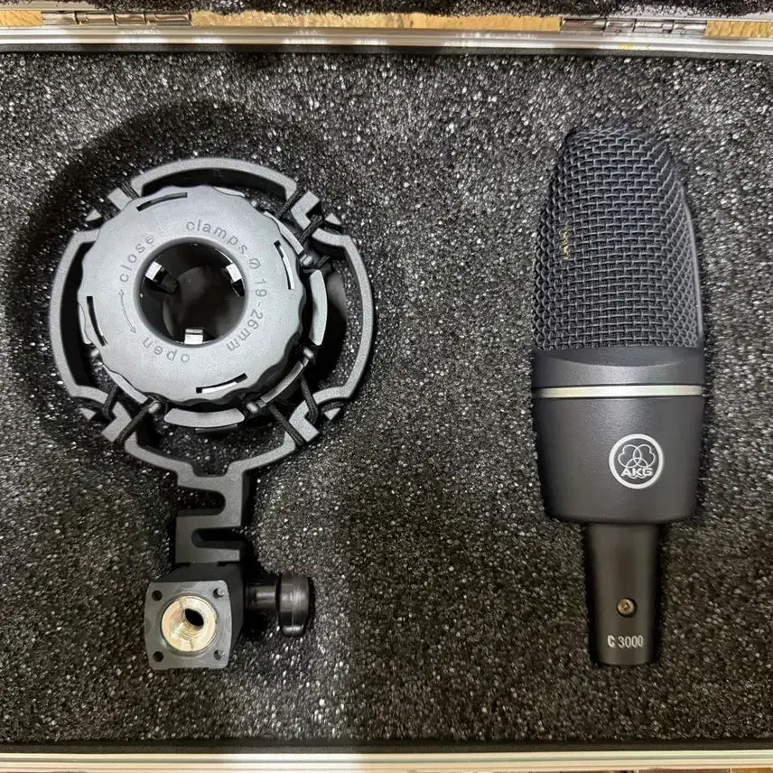 [SOLD OUT] 테스트만) AKG C3000 콘덴서 마이크 싸게 정리합니다