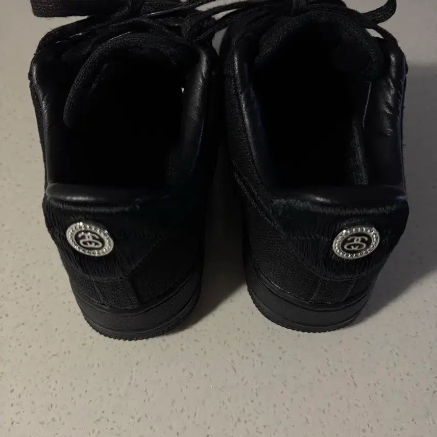 [BUNJANG] Nike x Stussy Air Force Fossil Black / (240) (새 상품) 나이키 x 스투시 에어포스 포실 블랙