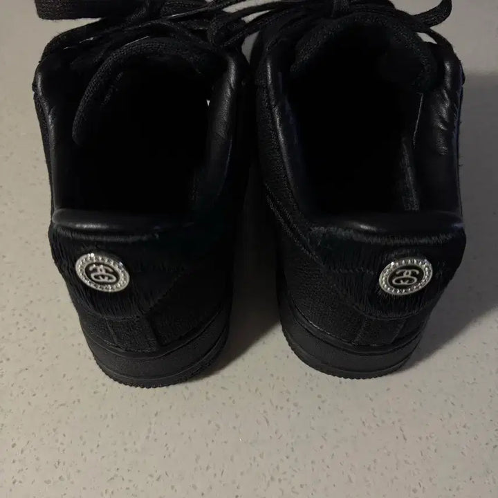 [BUNJANG] Nike x Stussy Air Force Fossil Black / (240) (새 상품) 나이키 x 스투시 에어포스 포실 블랙