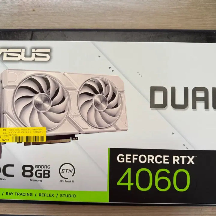 [BUNJANG] ASUS Dual RTX 4060 OC Edition Graphics Card / ASUS RTX4060