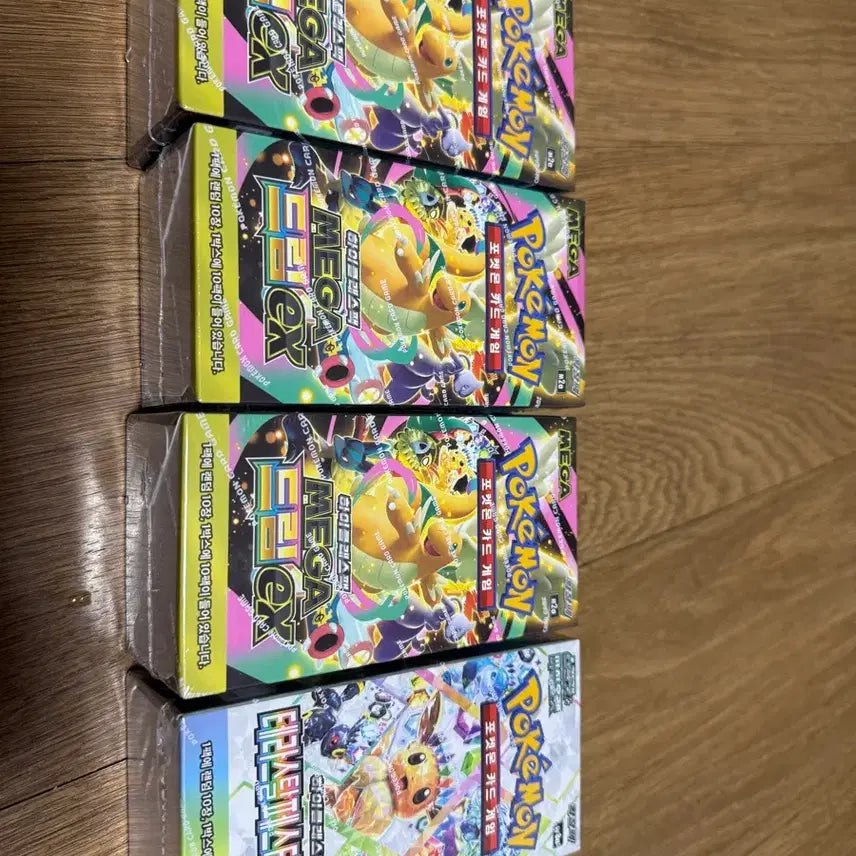 [BUNJANG] Pokemon Card Megadream EX 3BOX &amp; Terastal Festa EX 1BOX Bundle Set / 포켓몬 카드 메가드림ex 3BOX 테라스탈페스타ex 1BOX