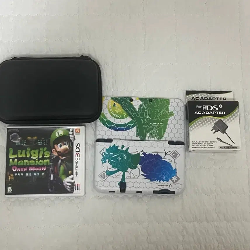 [SOLD OUT] 뉴닌텐도3DSXL 삼다수+칩+충전기+케이스+파우치등