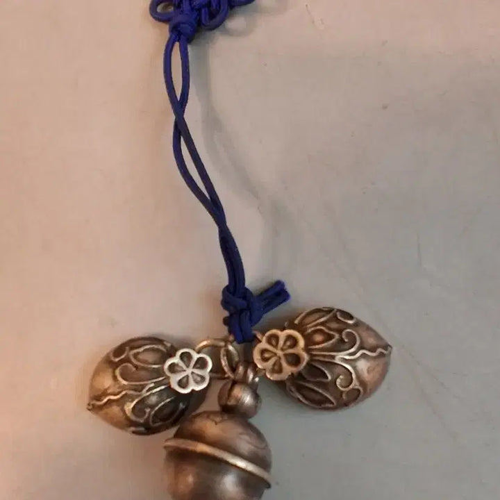 [BUNJANG] Silver Lily of the Valley Gourd Norigae / 은방울 은표주박 노리개