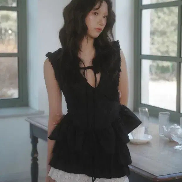 [BUNJANG] Newearl Ariel Blouse / 뉴얼린 에리얼 블라우스