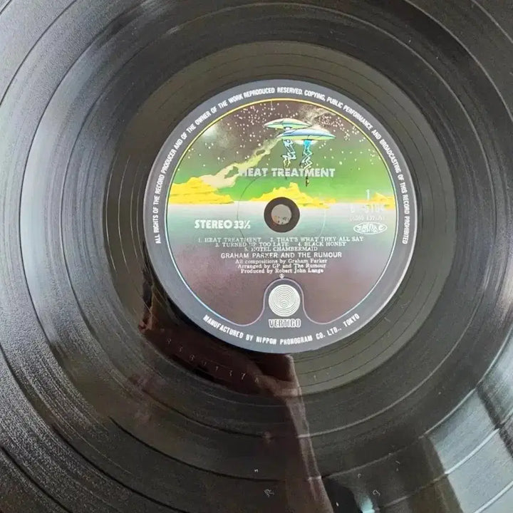 [BUNJANG] Graham Parker Heat Treatment LP Vinyl Record / (블루스 록, 록앤롤, 그레이엄 파커) Graham Parker LP