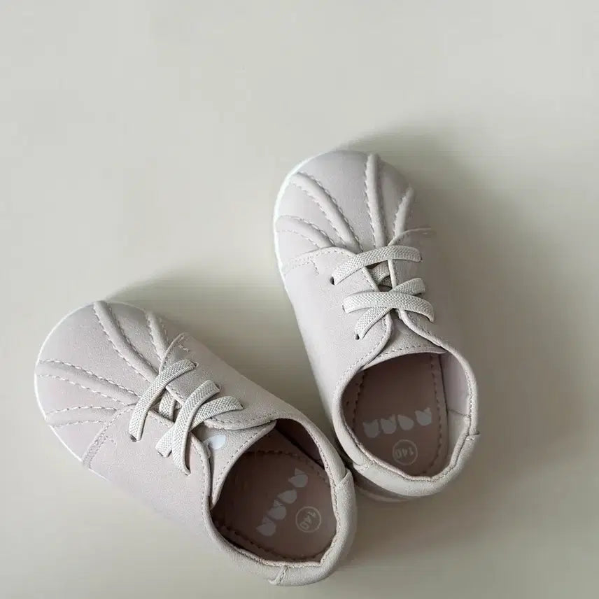 [BUNJANG] Bebe Nouveau Baby Shoes Sneakers 140 Beige / 새상품) 베베누보 아기신발 운동화 140 베이지